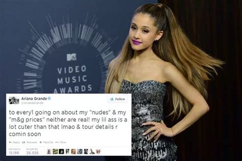 ariana grande real naked|Ariana Grande Responds to Leaked Nude Photos .